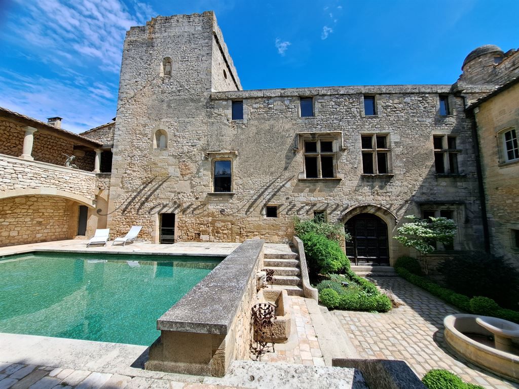 castle 25 rooms for sale on UZES (30700)